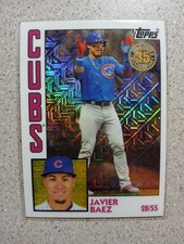2019 Topps Silver Pack Mojo 1984 Chrome Series 1 Javier Baez #T84-4