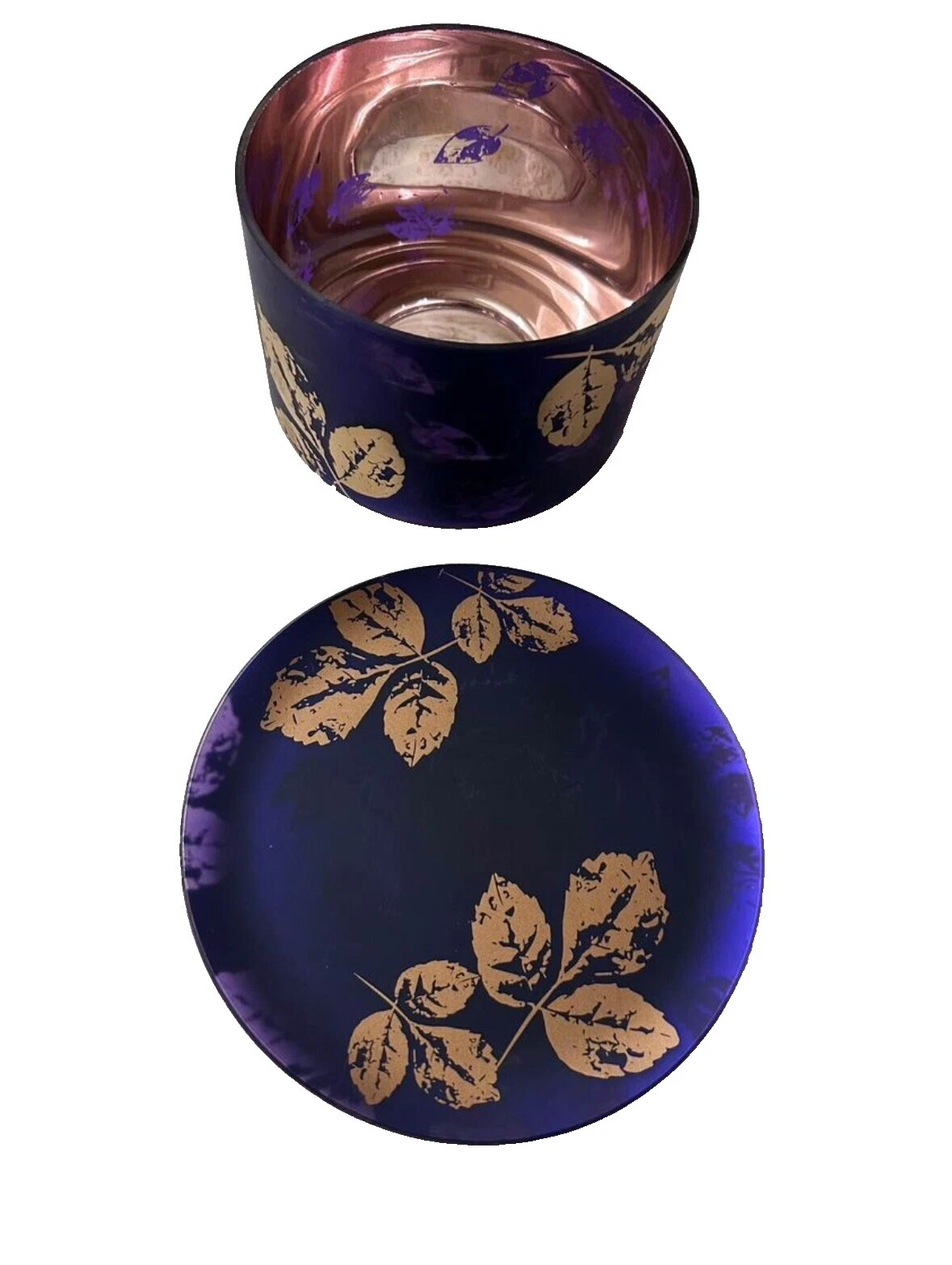 Placas de vela de vidrio Yankee Candle/bandejas