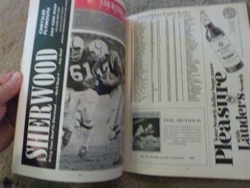 HTF DECEMBER 6 1970 NFL Baltimore COLTS vs EAGLES Home Program EUC - Picture 8 of 12