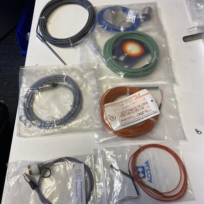 Set: 7 verschiedene Sensoren & Fühler   Konvolut für Mess- & Regeltechnik