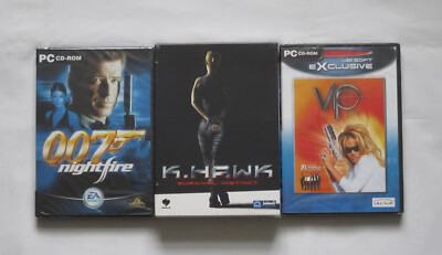 James Bond - 007 Nightfire / VIP / K. Hawk - PC Spiele -  Neu / Sealed