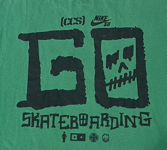 Camisa Nike SB BRIAN ANDERSON SKATEBOARDING CCS GO SKATEBOARDING 2 CARAS MEDIANA Foto 4 de 4