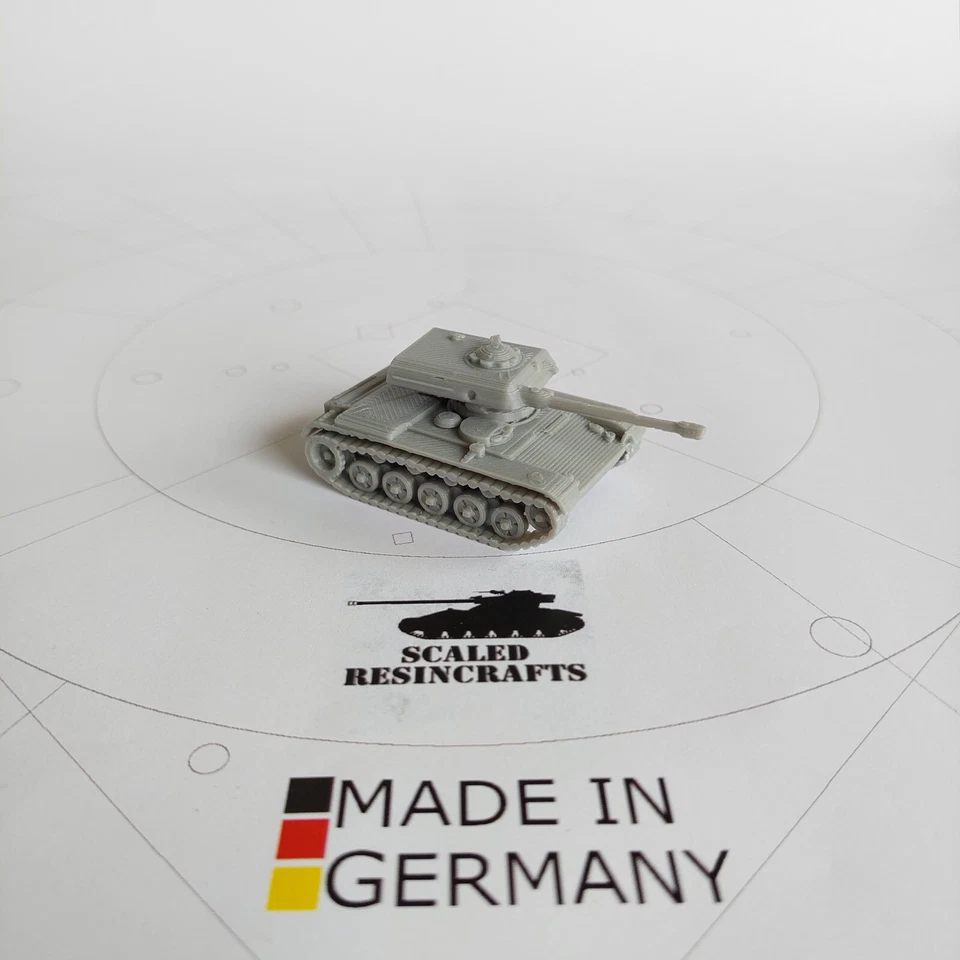 SCALED RESINCRAFTS ELC Even 90 - French Light/Scout Tank - Model Kit - 1/72 - 1/87 - 1/48