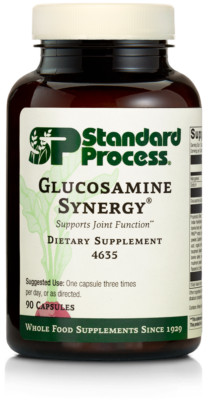 Standard Process Glucosamine Synergy Whole Food RNA Supplement, 90 Capsules
