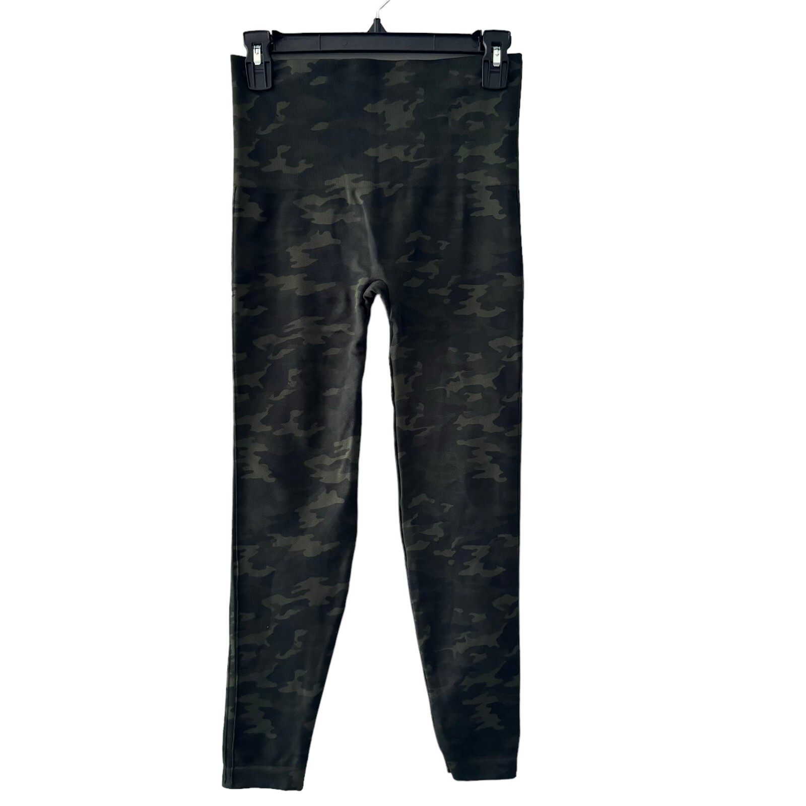 Leggings sin costuras Spanx Look At Me Now talla L camuflaje ocio deportivo informales cómodos en excelente estado-image