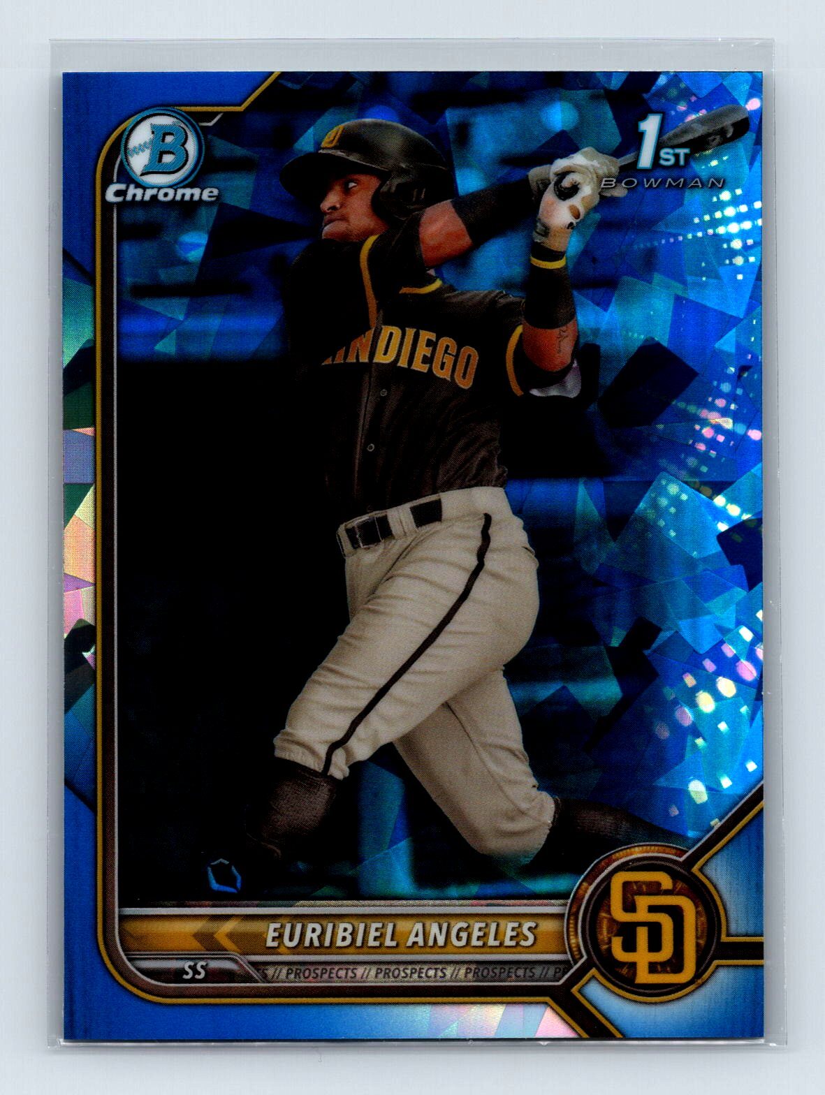 Euribiel Angeles 2022 Bowman Sapphire Edition #BCP-32