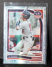 JC PACHECO—2024 Panini USA Stars & Stripes #5—Rainbow Sparkle Border