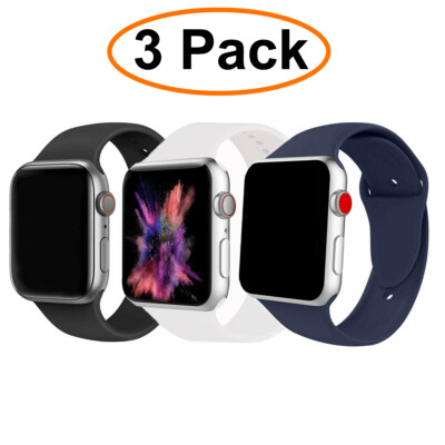 Silicone Watch Band Strap For Apple iWatch Series SE - Main Image