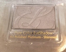ESTEE LAUDER Pure Color EyeShadow 43 POLISHED PLATINUM Shimmer .07 oz Tray NEW