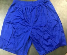 New  Alleson Athletic Gym And Workout Shorts, Adult XXL, Royal Blue