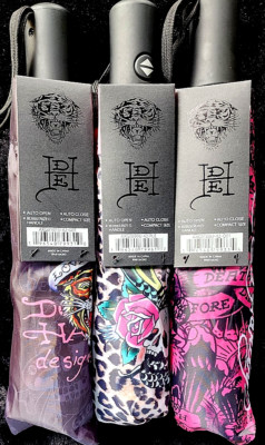 ED HARDY COMPACT UMBRELLAS  $26 EACH 