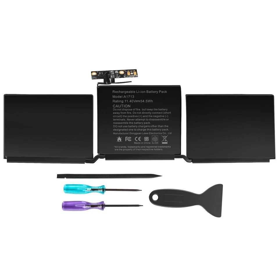 ✅LOT 20x A1708 A1713 Battery for MacBook Pro 13’’ A1708 Late 2016/ 2017 EMC 3164 - Image 4 of 4