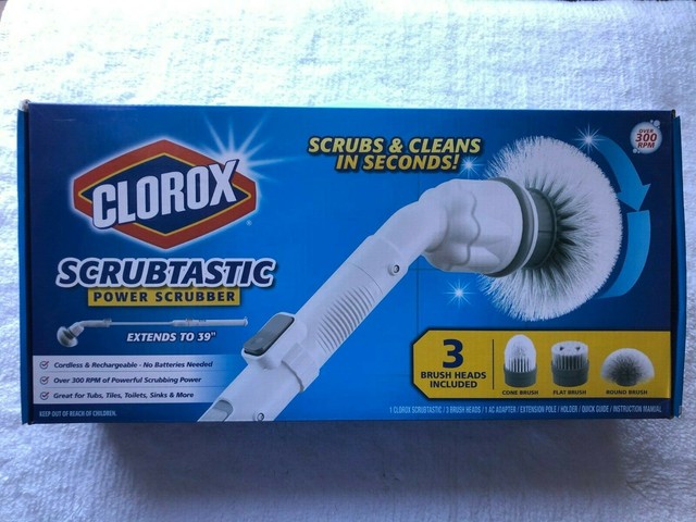 clorox long handle scrubber