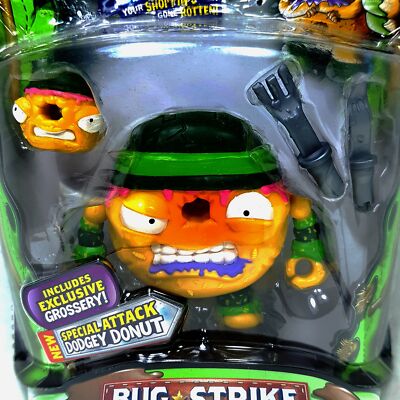 Grossery Gang Série 3 - Lot 4 Figurines : Dodgey Donut, Grot Dog & Gooey Chewie X2