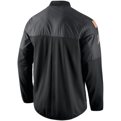New Nike STS Hybrid NFL NY Giants Full Zip Camo Football Jacket Sz M 804373-010 - 第 2/4 張圖片