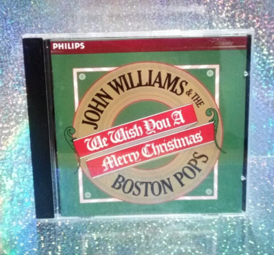 (2-781) ''WE WISH YOU A MERRY CHRISTMAS - JOHN WILLIAMS & THE BOSTON POPS'' CD