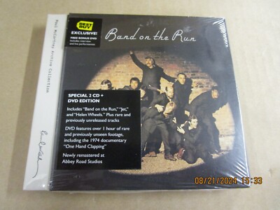PAUL McCARTNEY & WINGS Band On The Run Best Buy Excl. 2XCD/DVD New! Sealed! 2010