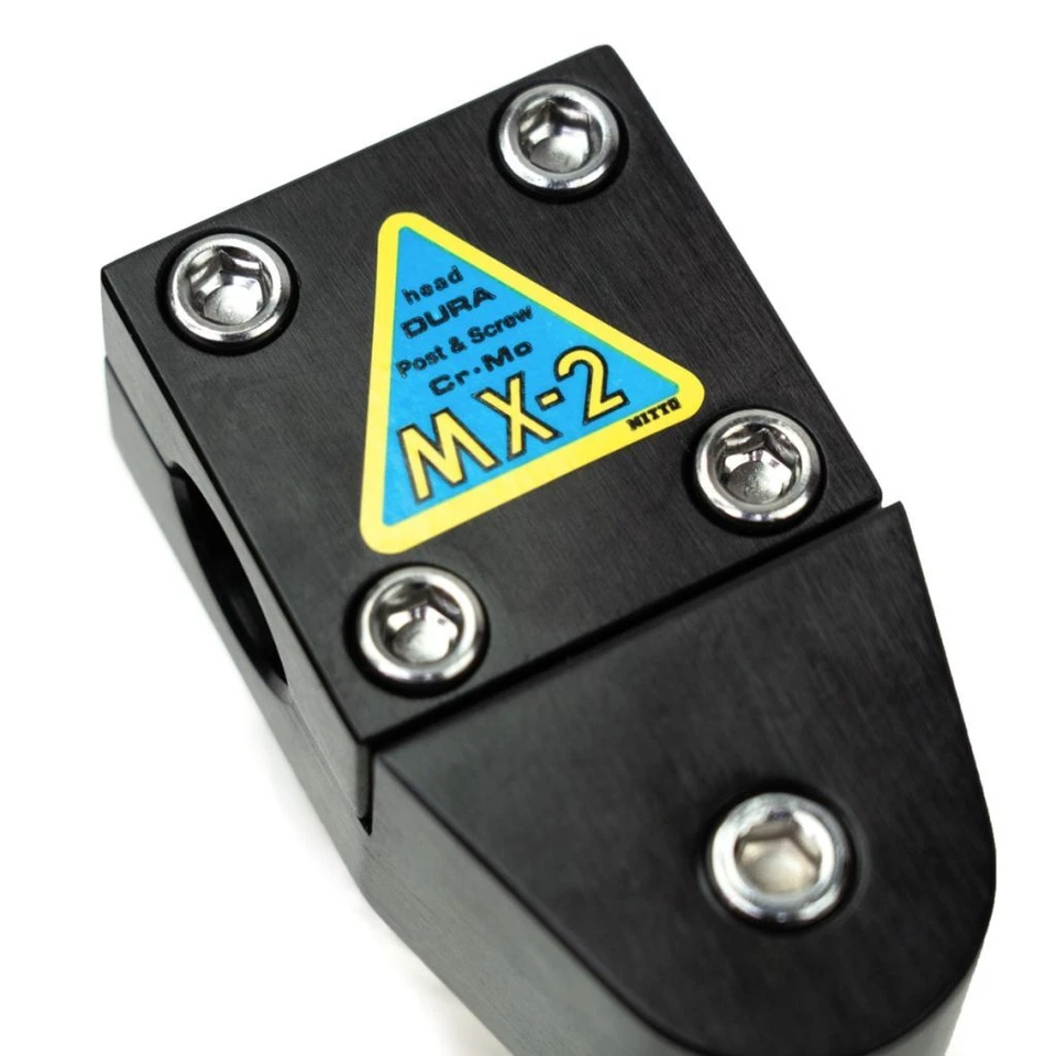 Reedición de vástago NITTO MX-2 - Old School BMX, 21,0 mm, cromo negro color JP bodega Foto 3 de 3