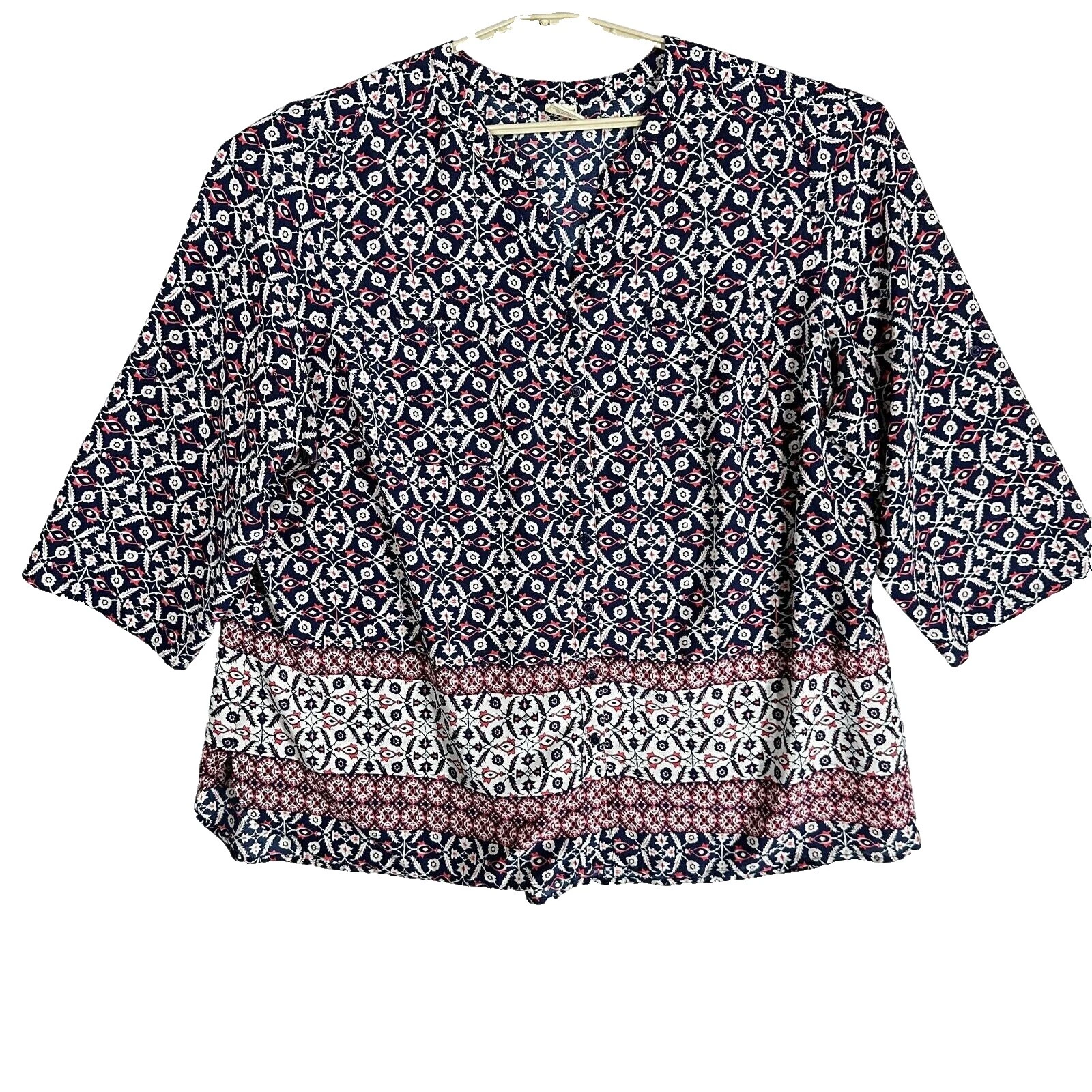 Blusa de Cachemira Faded Glory Poliéster para Mujeres