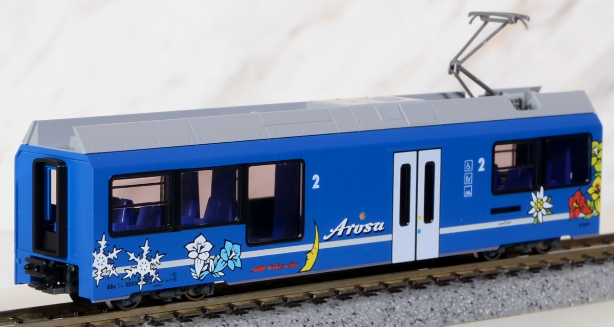 N Scale Kato/Noch 7074076 RhB Locomotive Allegra ABe8/12 N Scale Kato/Noch 7074076 RhB Locomotive Allegra ABe8/12
