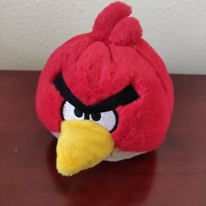 red bird stuffed animal