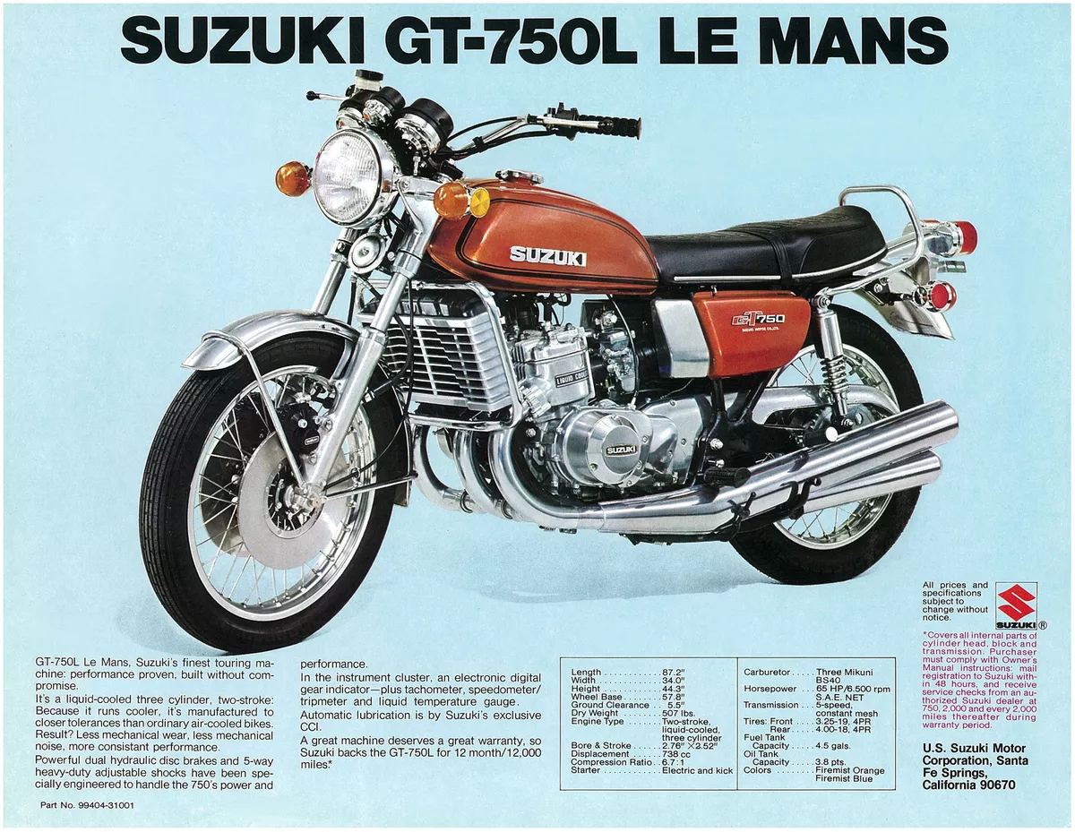 Suzuki GT750 Le Mans - Motorcycle Classics