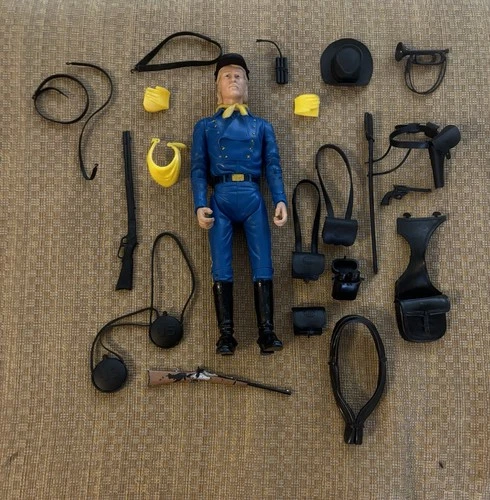 Marx Best of the West - General Custer 11.5" Action Figure 1866 w/ Accessories