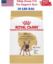 Royal Canin Breed Health Nutrition French Bulldog Adult Dry Dog Food, 30 lb Bag