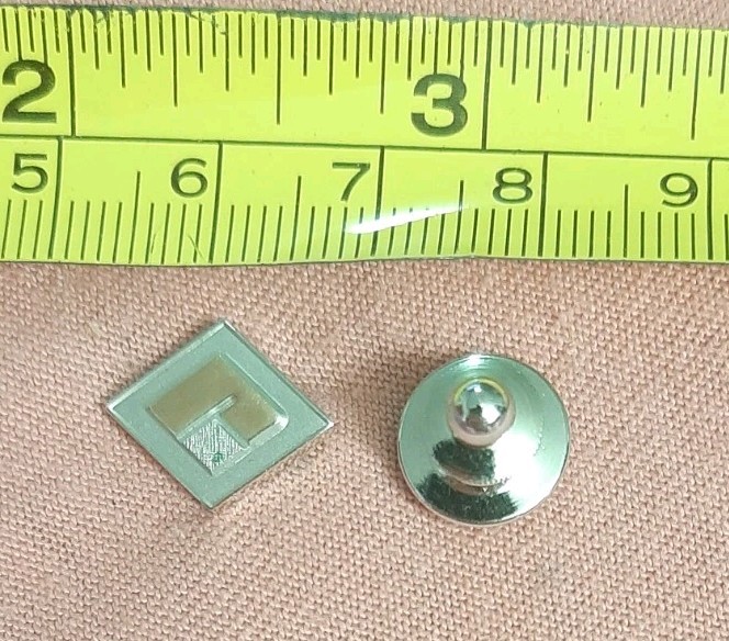 10k Gold EMB CTO Employee Service Award Lapel Pin Tie Tack 1.5 grams