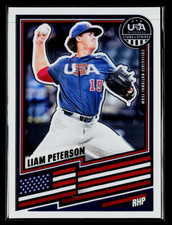 2026 Panini Stars & Stripes Card #38 Liam Peterson CNT US Team
