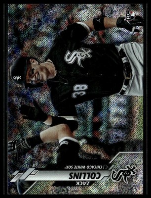 2020 Topps 208 Zack Collins Chicago White Sox RC Factory Set Foilboard 006/264