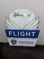 Florida Panthers Yuengling Beer Flight Beer NHL Partner Tin Sign Metal NEW 22x24