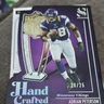 Panini Silhouette 2025 Adrian Peterson Hand Crafted #2 Vikings /25 NFL Football