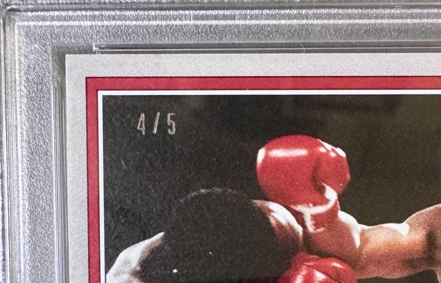 2021 Topps Muhammad Ali The People's Champ #80 Final Match - Silver /5, PSA 9 view 2