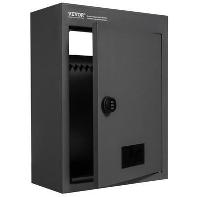 Heavy Load Wall Insert Mailbox 12.5x6.3x16.9in Double Layer Steel Lock