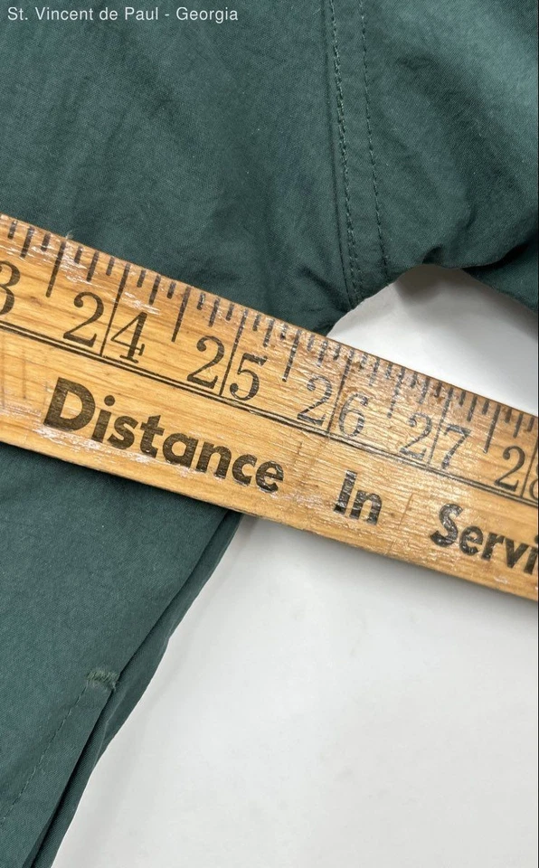 Chaqueta cortavientos suéter verde Grand Slam para hombre XL vintage Foto 4 de 4