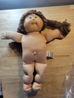 Vintage Cabbage Patch Doll 1978-1982 Signed Xavier Roberts Brown Hair Brown Eyes