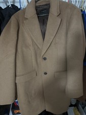 Banana Republic Mens Topcoat Size L coat wool blend