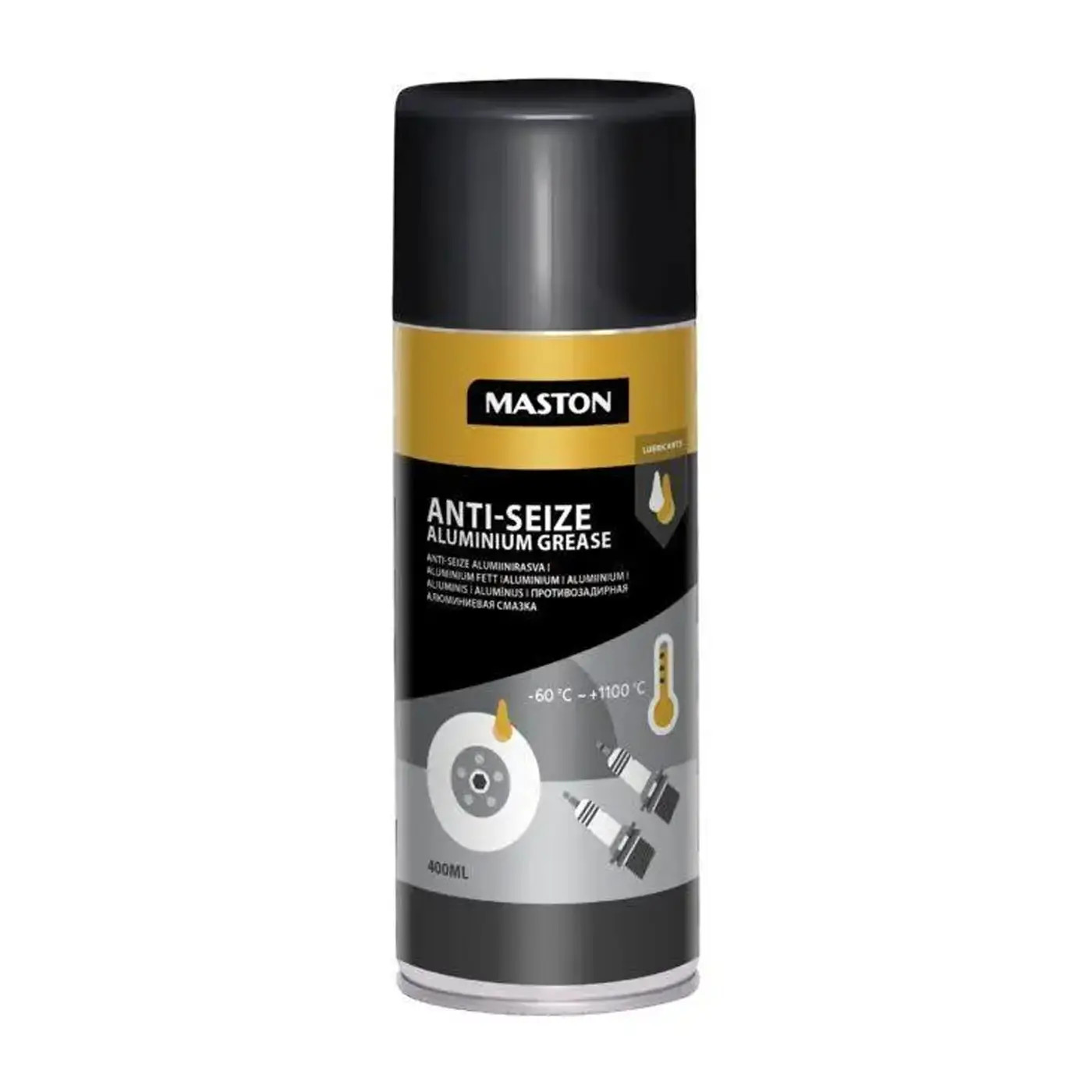 x3 Maston Car-Rep Auto Spray Anti-Seize Aluminium Grease 400ml