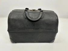 Vtg c1930s-40s Emdee by Schell Leather Doctor's Bag Medical 1985521