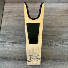 Justin Wooden Boot Jack Puller Cowboy Western Boot Remover