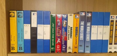 Lot VHS Baseball MLB World Series All Star Highlights 1980s-2000 - USA [Vhs]