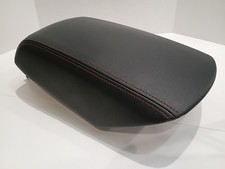 2011 -2019 Ford Explorer Center Console Lid Armrest Blackred Stitch Oem