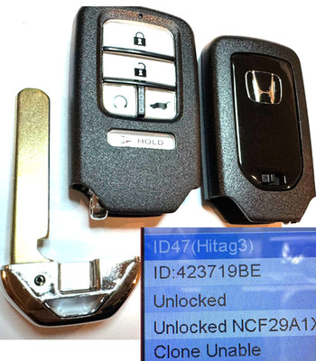 UNLOCKED OEM HONDA CRV CR-V 2017-2021 smart keyless car remote FOB V44 KR5V2X