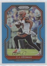 2020 Panini Prizm Light Blue Prizm CJ Uzomah #50 0ms5