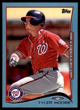 2014 Topps. Tyler Moore A Baseball Cards #US-296