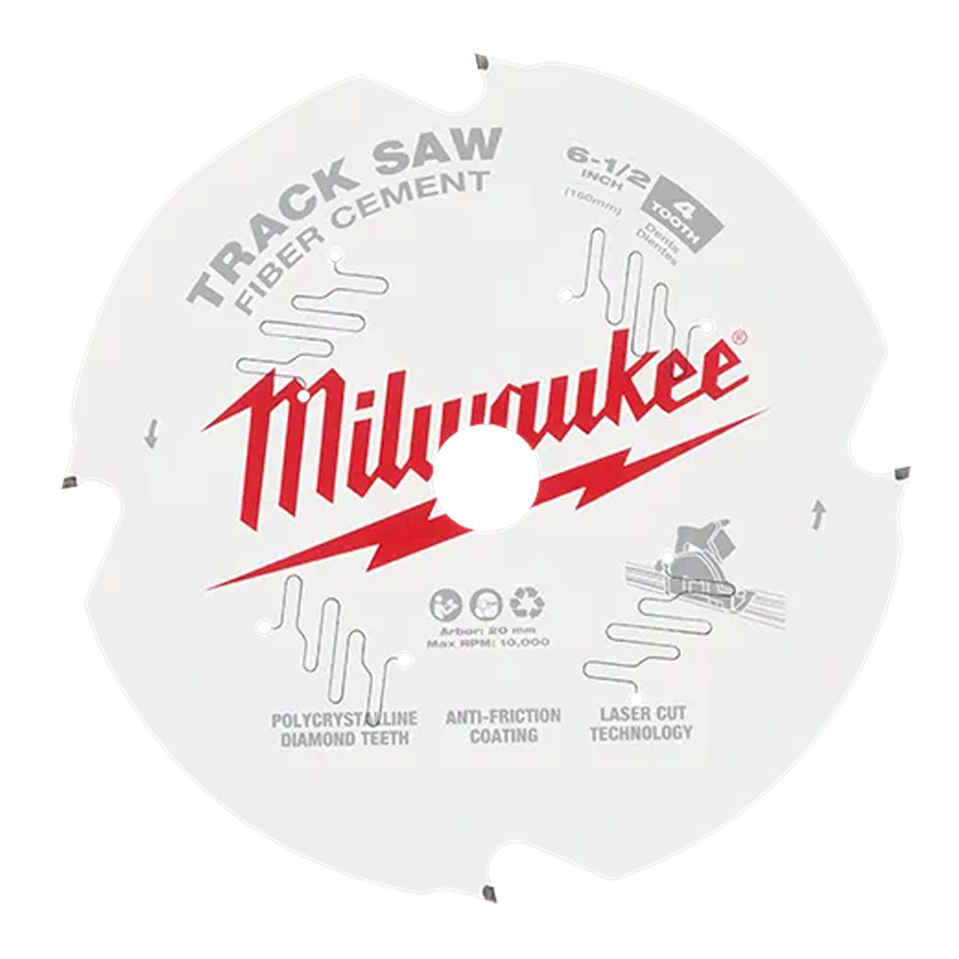 Milwaukee 48-40-0670 6-1/2? 4T Fiber Cement Track Saw Blade