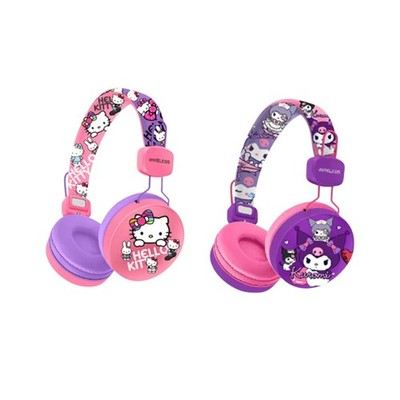 Stitch Kitty Kuromi Cartoon Bluetooth Wireless Headphones HIFI Headset Gift Box
