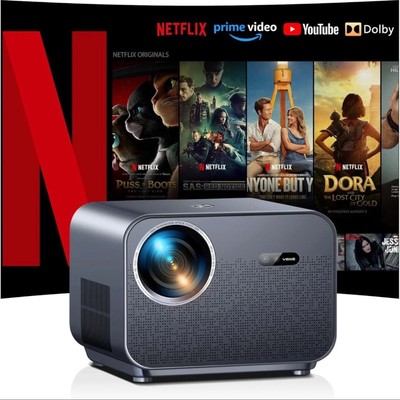 4K Smart Cinema Projektor VGKE900 Netflix zertifiziert WLAN Bluetooth Heimkino