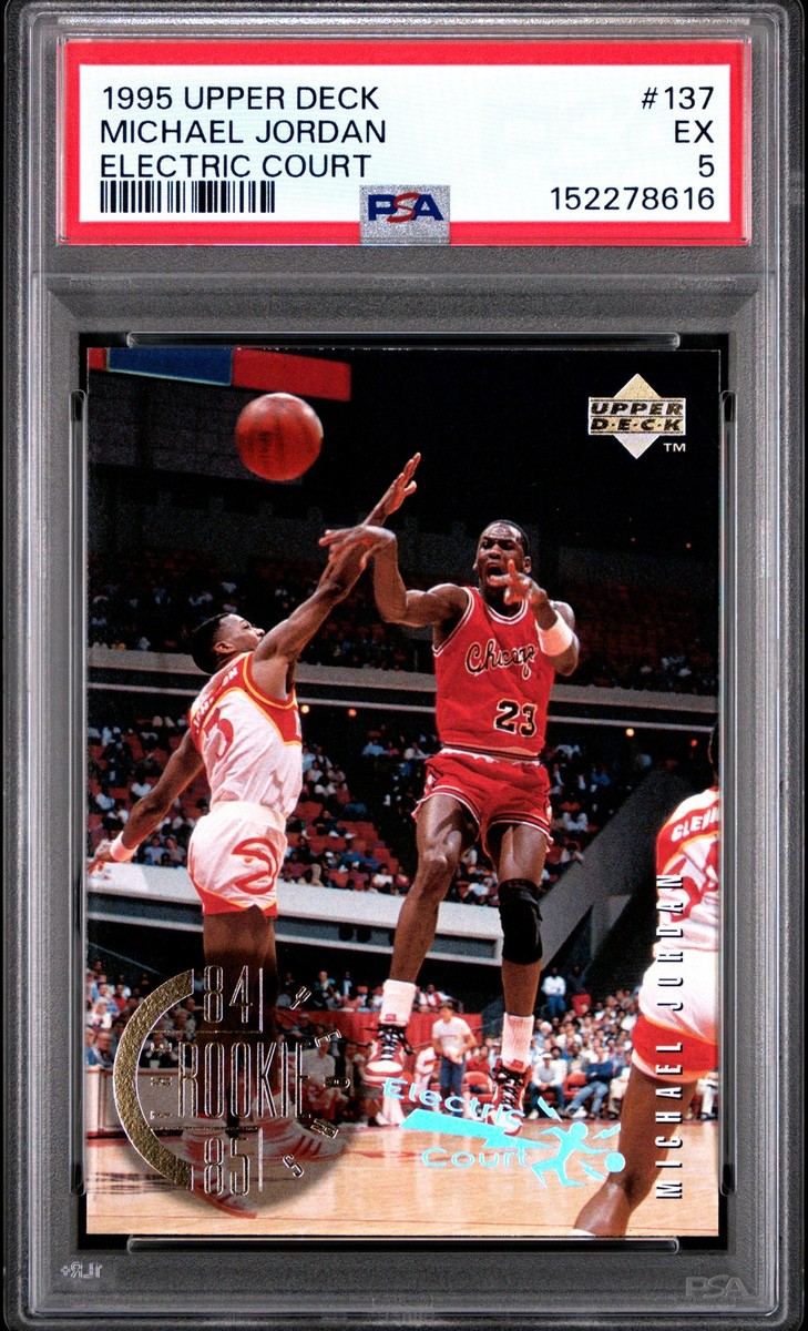1995-96 Upper Deck - The Rookie Years Michael Jordan #137 Electric